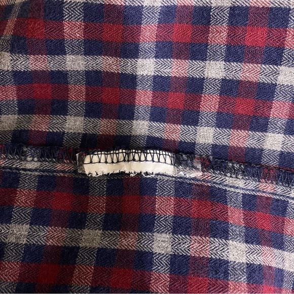 19 Ninety:One Men’s Plaid Rolled Cuff Tailored Fit Button Down - Picture 3 of 6